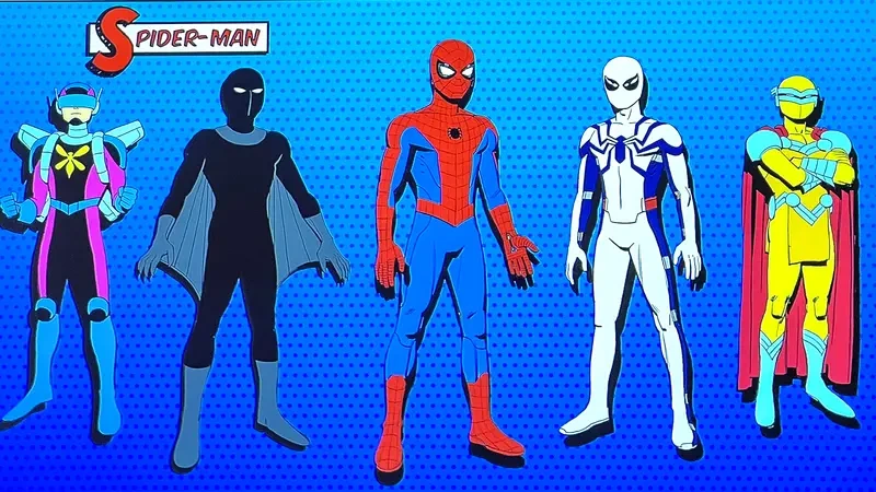 Uniformes do Homem-Aranha na animação