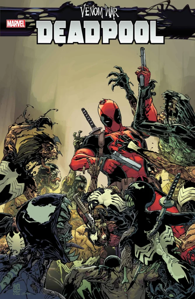 Capa de Venom War: Deadpool