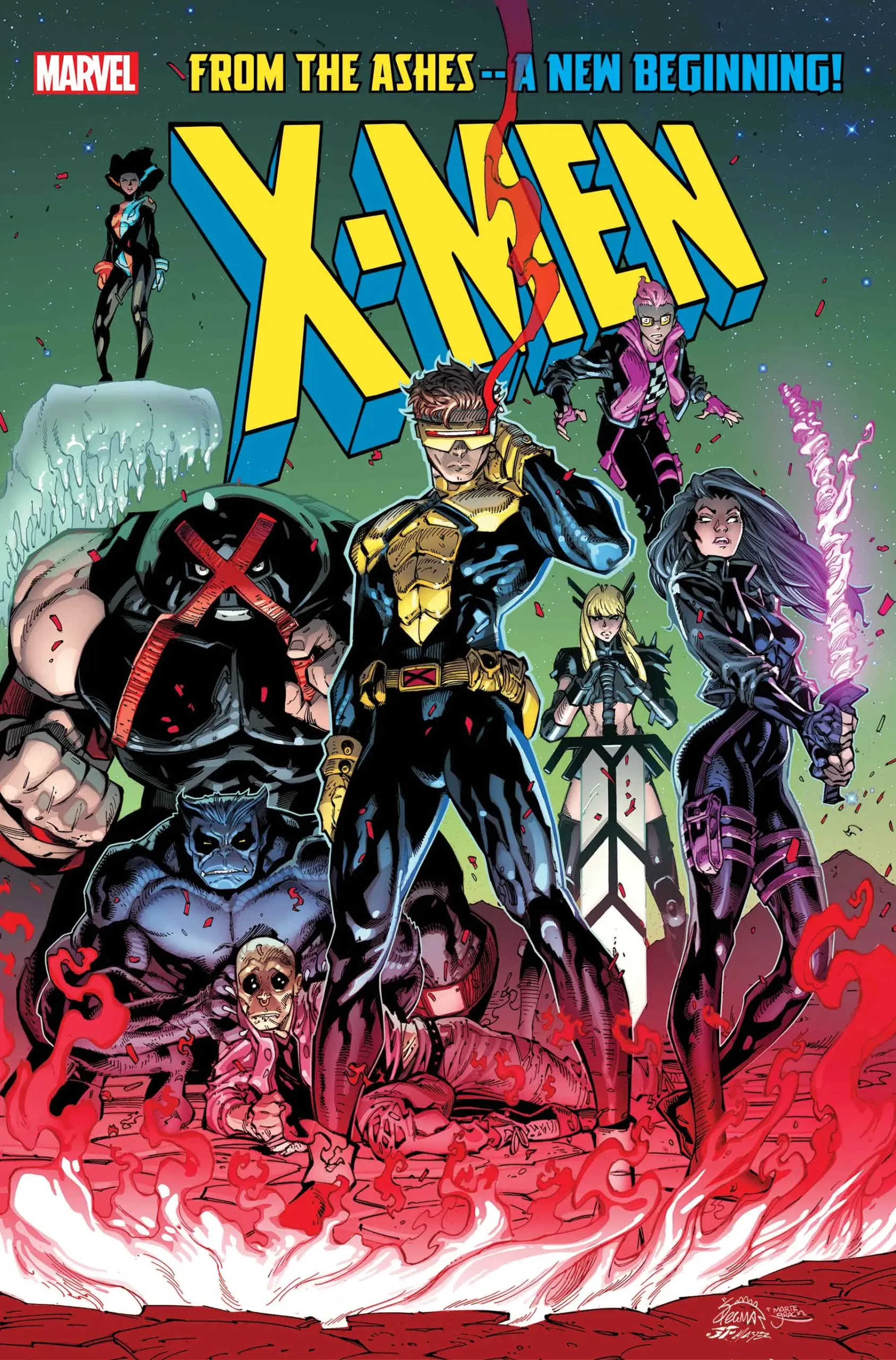 X-Men novo uniforme do Ciclope