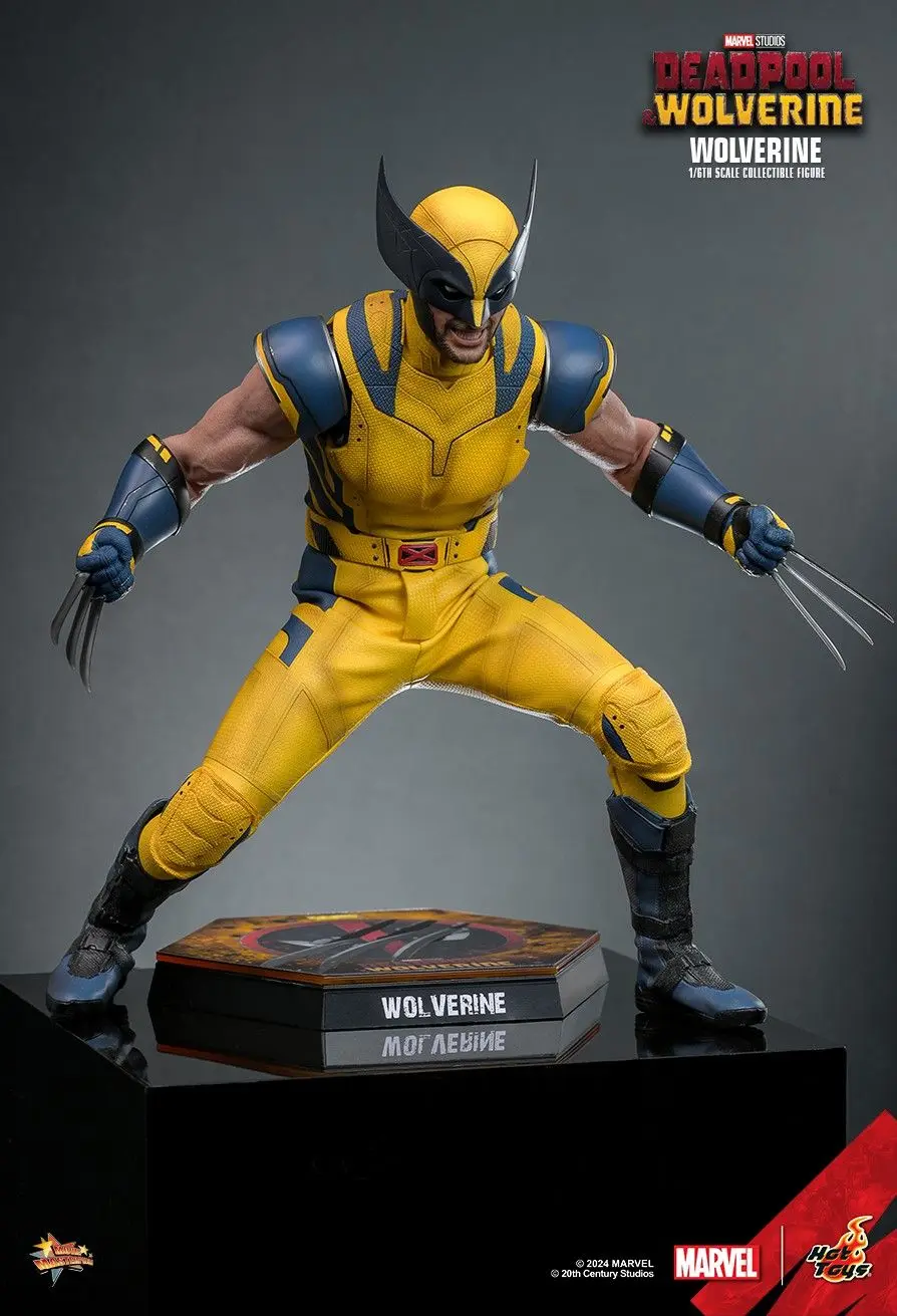 boneco hot toys wolverine hugh jackman