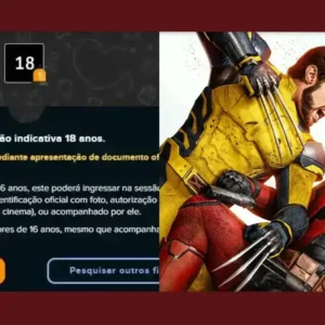 Abaixou? Site retira classificação de 18 anos para Deadpool & Wolverine