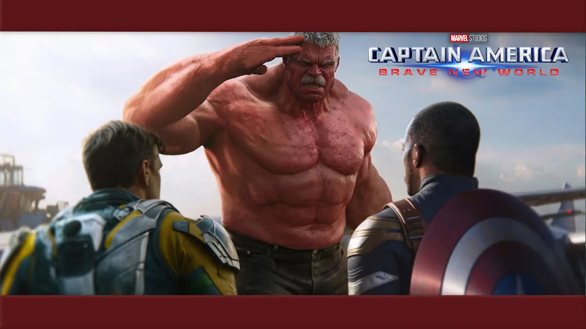 Capitão AMérica 4: O Hulk Vermelho terá um novo poder perigoso no filme