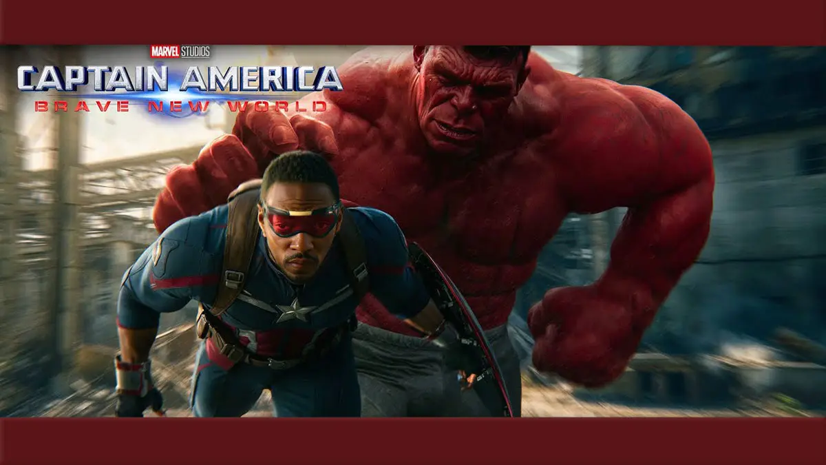 Capitão América 4: Marvel revela as primeiras cenas do Hulk Vermelho