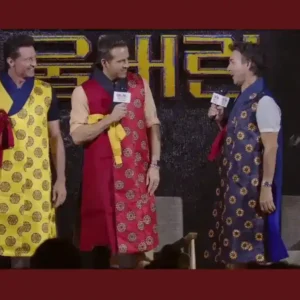 Deadpool & Wolverine: Atores vestem roupas inusitadas em evento