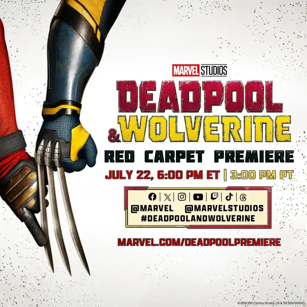 Première de Deadpool & Wolverine