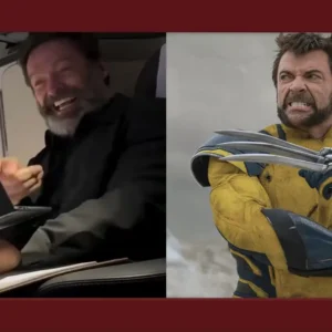 Hugh Jackman revela vídeo reagindo à luta final de Deadpool & Wolverine