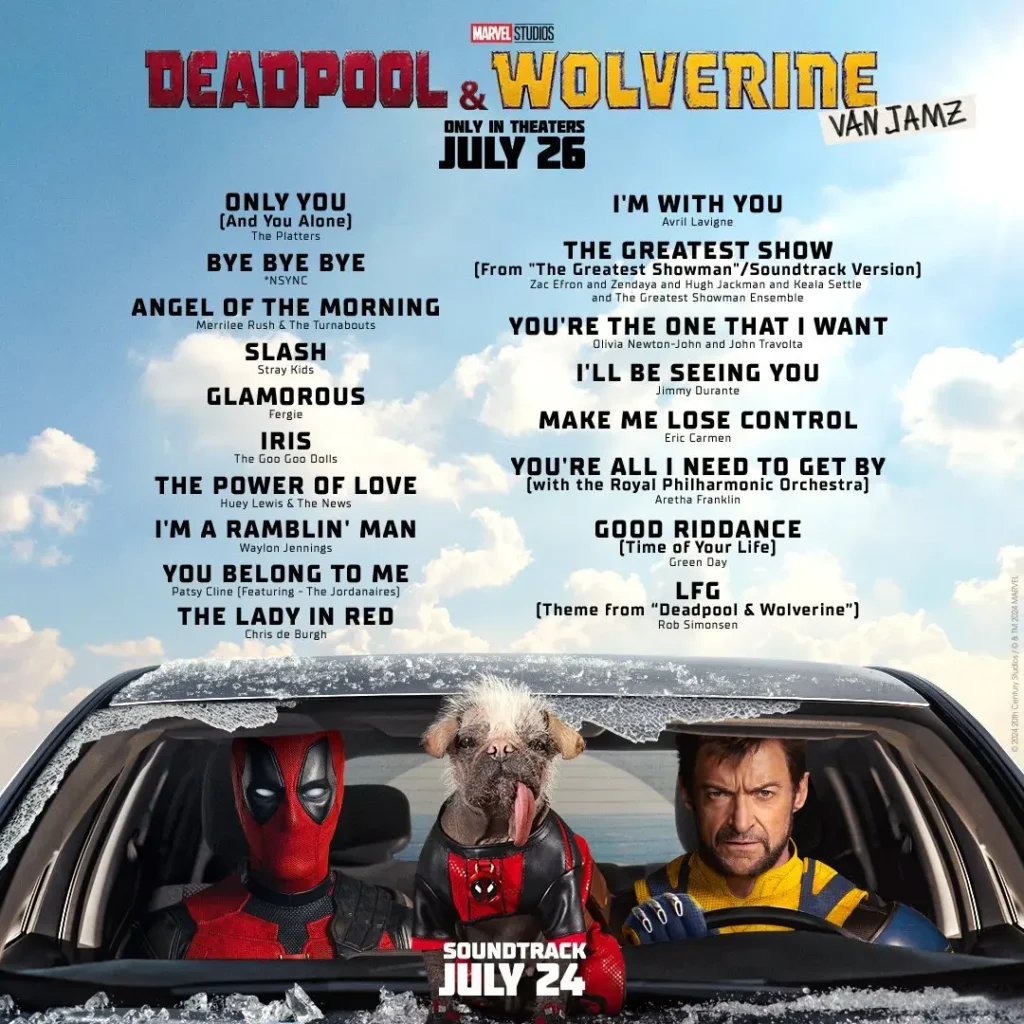 Trilha sonora de Deadpool & Wolverine