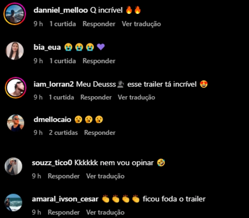 Opiniões do trailer de Agatha Desde Sempre