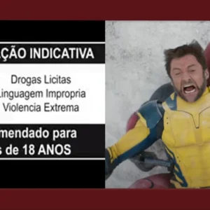 Deadpool & Wolverine para maiores de 18 anos