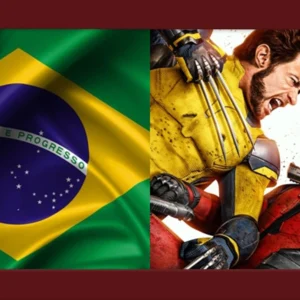 Ryan Reynolds e Hugh Jackman no Brasil