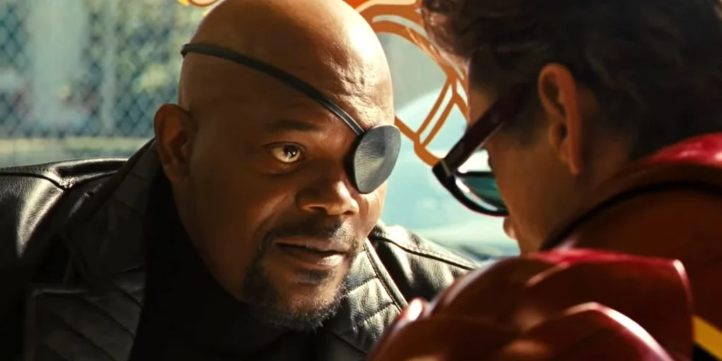 Nick Fury em Homem de Ferro 2