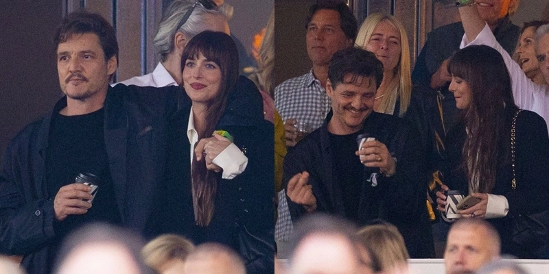 Pedro Pascal e Dakota Johnson