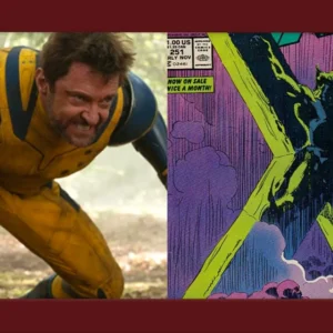 Wolverine Crucificado em Deadpool & Wolverine
