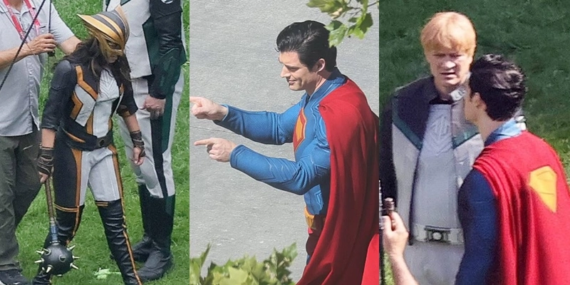 Superman de James Gunn - Fotos dos sets