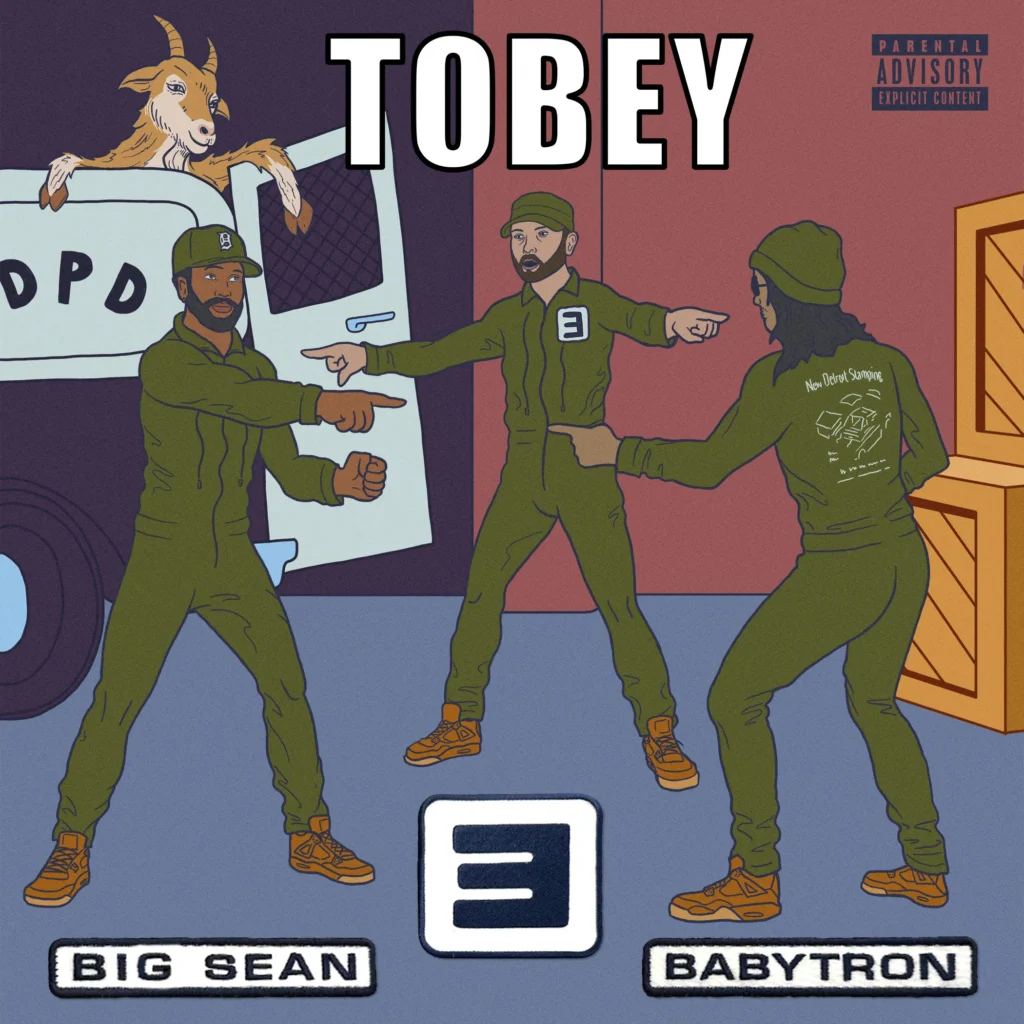 Capa de Tobey, do Eminem