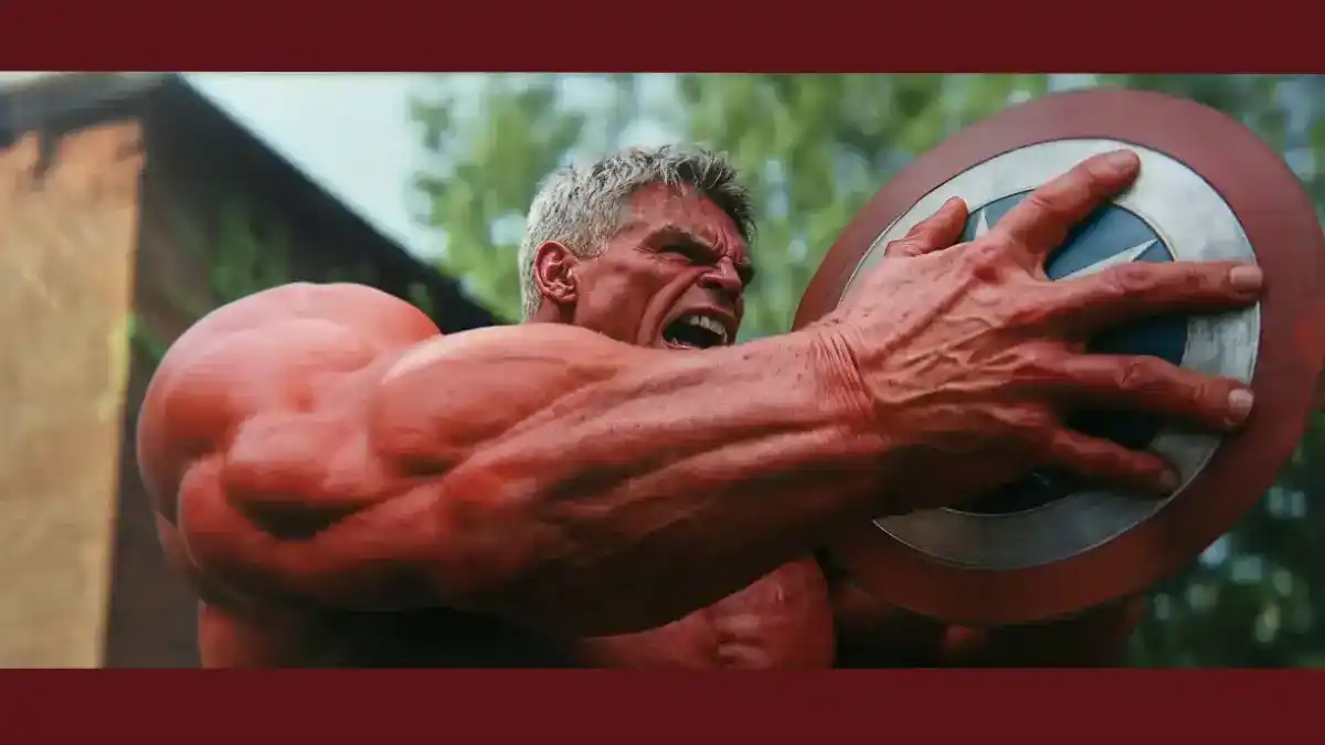 Capitão América 4: Hulk Vermelho é destaque em trailer épico