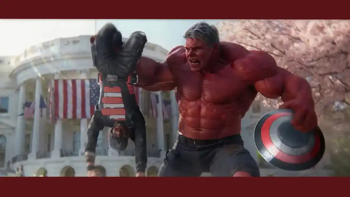 Capitão América 4: Hulk Vermelho mata Agente Americano em trailer épico