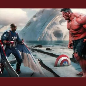 Capitão América 4: Nova cena épica do Hulk Vermelho vaza na internet