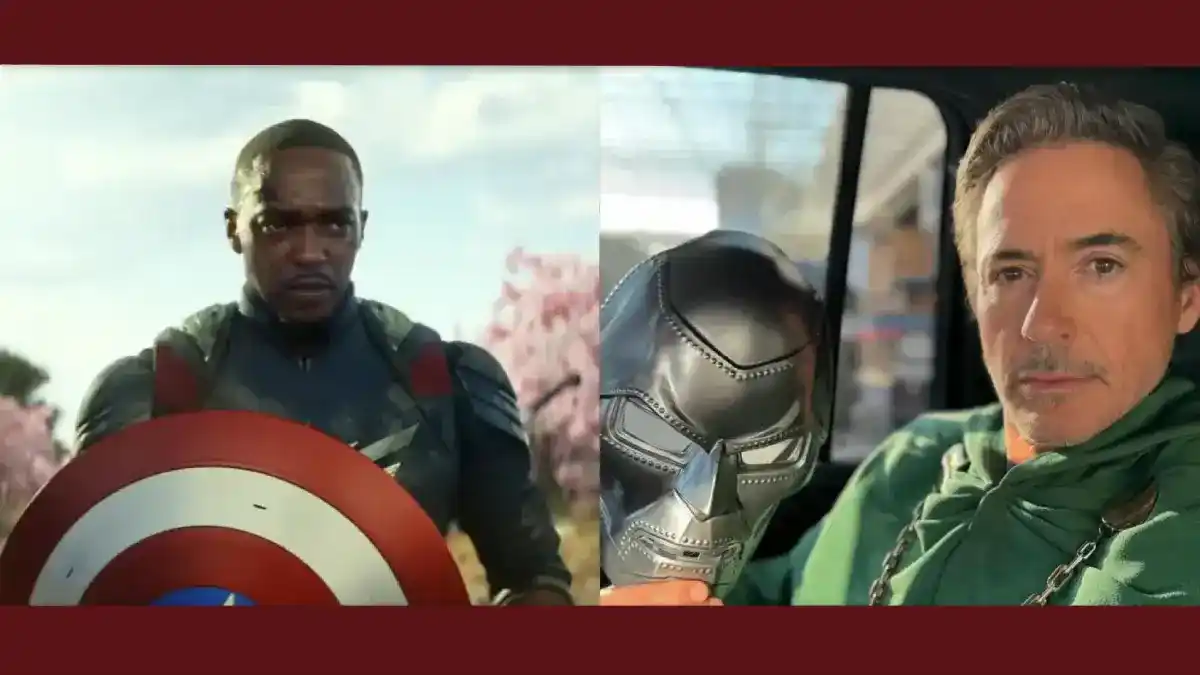 'Eu vou dar um soco na cara dele', diz Anthony Mackie sobre Robert Downey Jr.