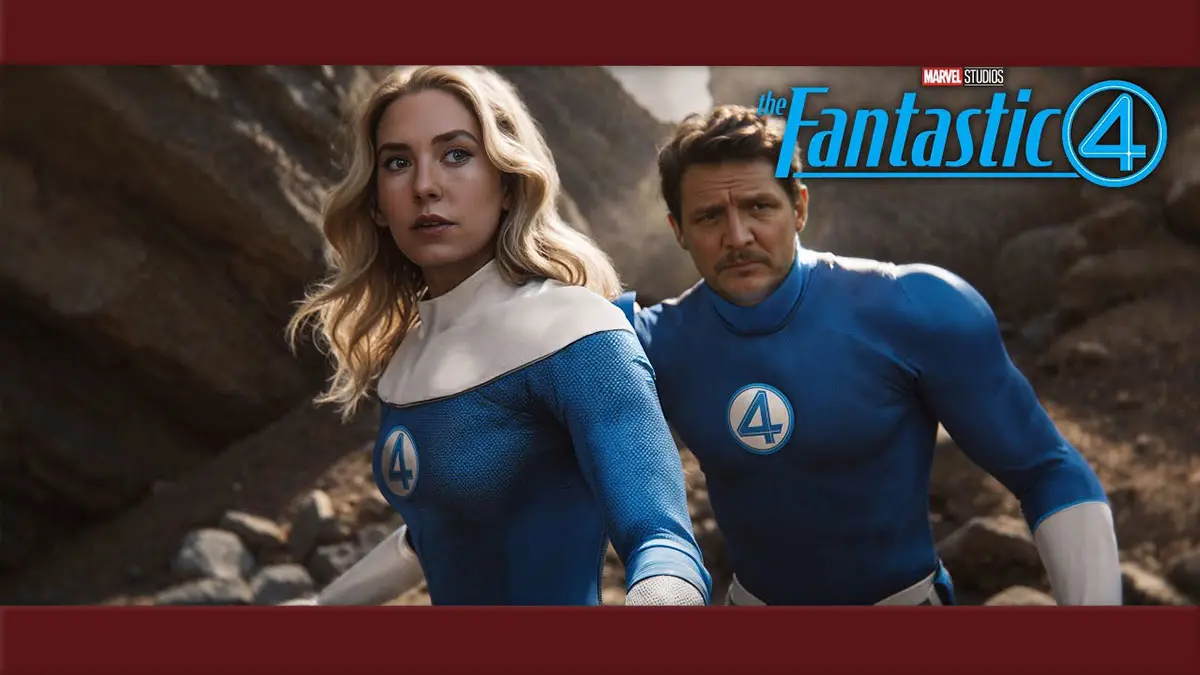 Quarteto Fantástico: Vaza nova foto com o casal Reed Richards e Sue Storm