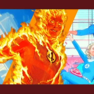 Quarteto Fantástico: Veja a melhor imagem do Tocha Humana até agora