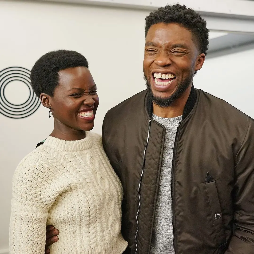 lupita nyong'o relembra chadwick boseman