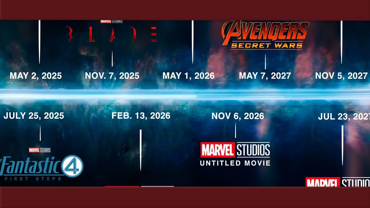 Calendário com todos os filmes da Marvel até 2028