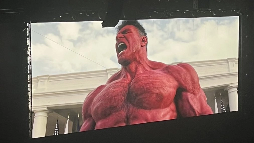 Hulk Vermelho em trailer de Capitão América 4