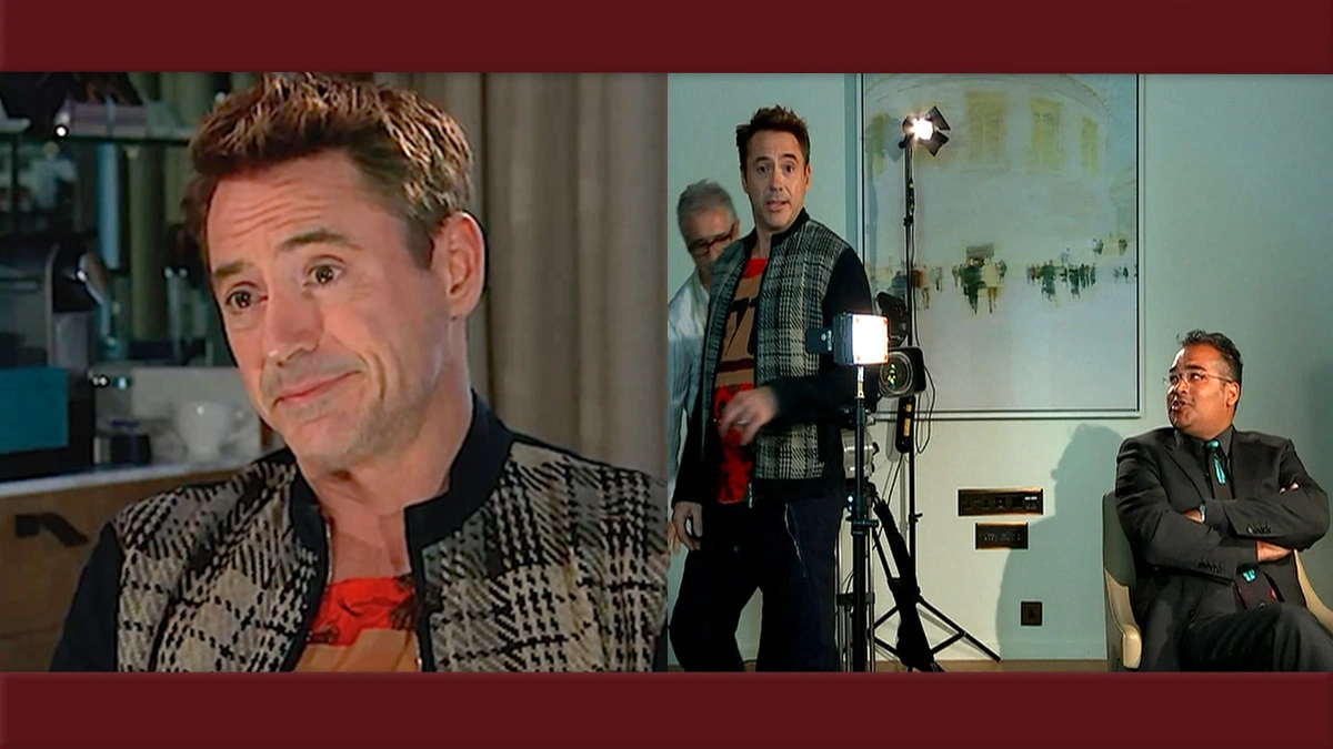 Robert Downey Jr. abandona entrevista