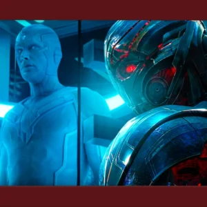 Visão Branco e Ultron