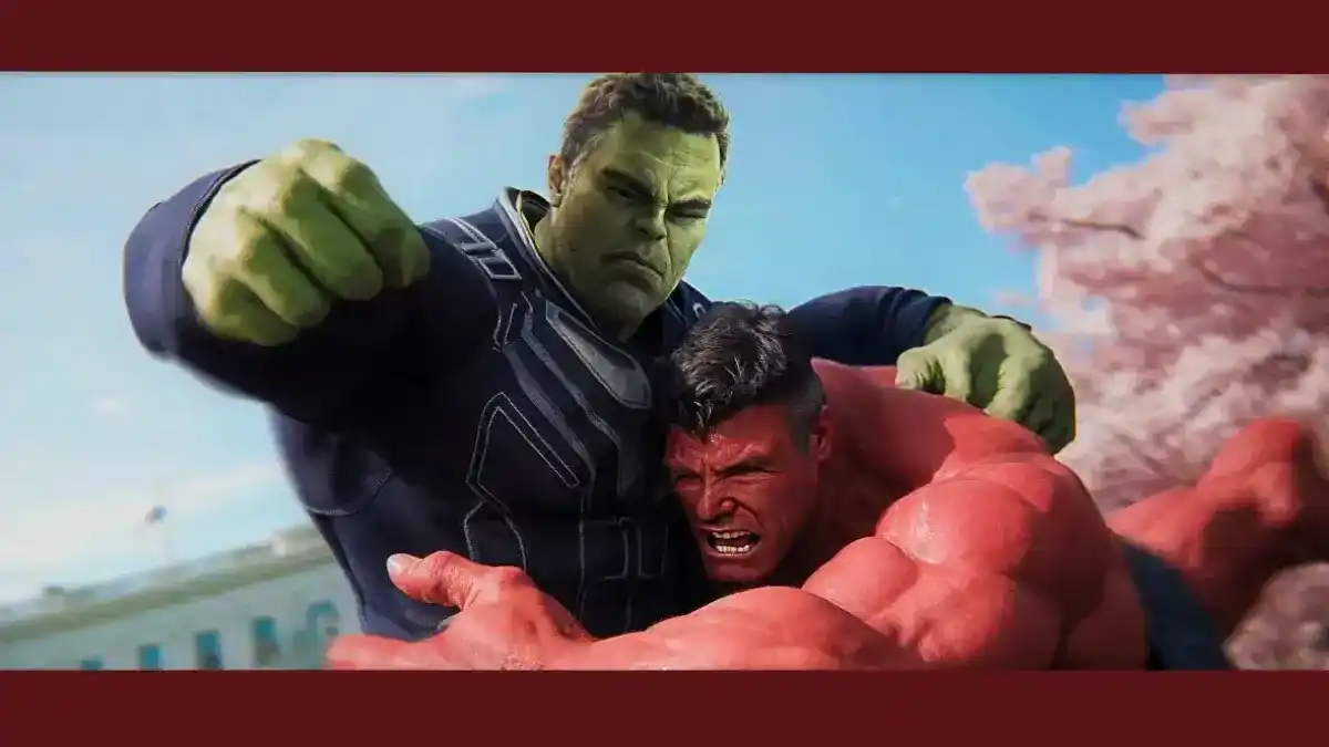 Capitão América 4: Hulk Vermelho enfrenta Hulk Verde em trailer épico