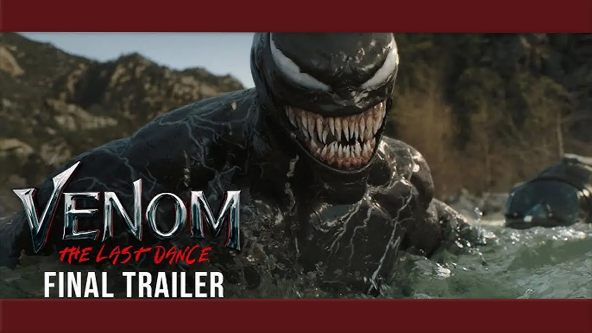 Venom 3: Assista ao épico trailer final do novo filme com Tom Hardy