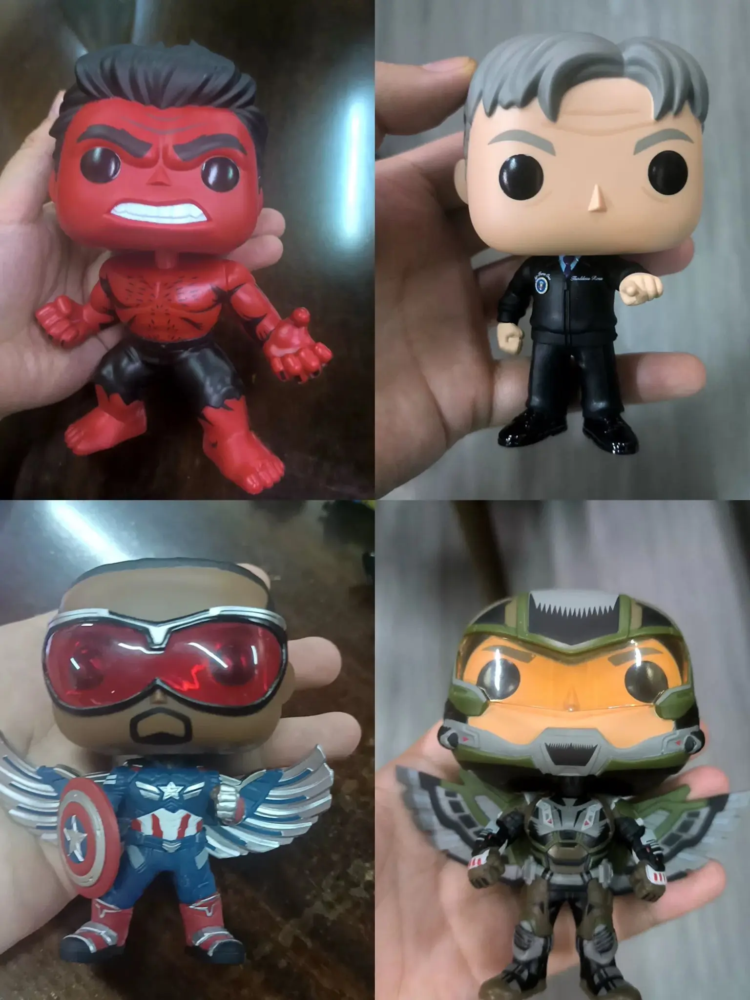 bonecos funko pop capitão américa 4