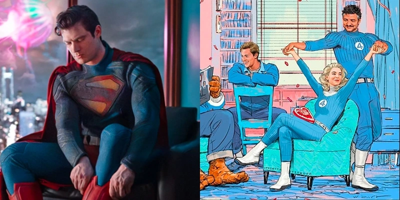 Superman vs Quarteto Fantástico