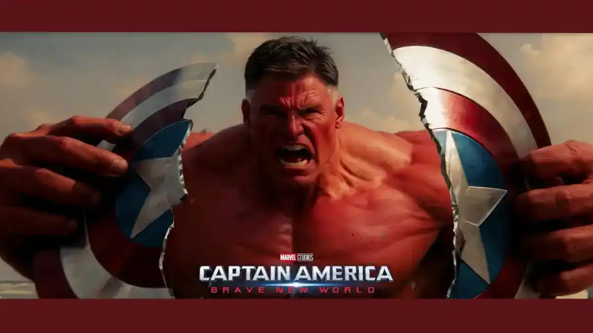 Capitão América 4: Hulk Vermelho quebra o escudo em trailer épico