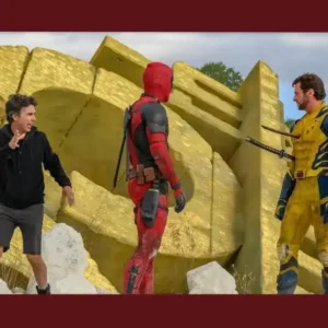 Deadpool & Wolverine: Astros se encaram em foto dos bastidores