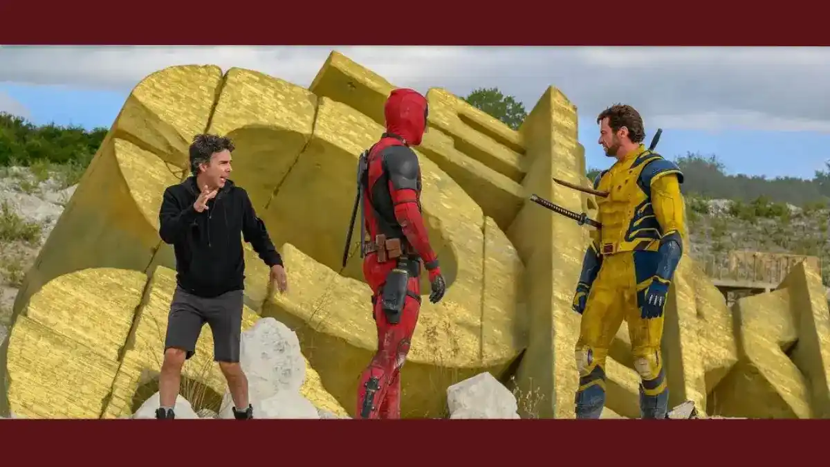 Deadpool & Wolverine: Astros se encaram em foto dos bastidores