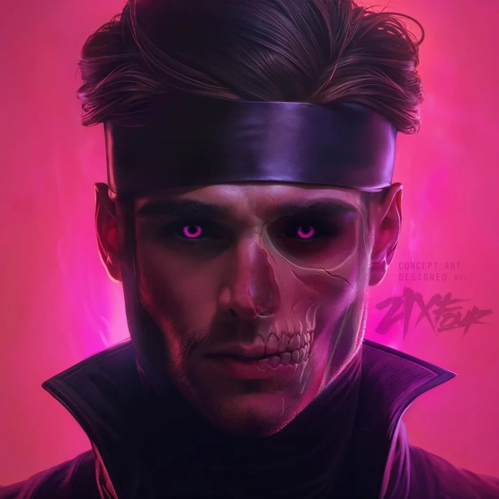 Fanart de Jacob Elordi como Gambit