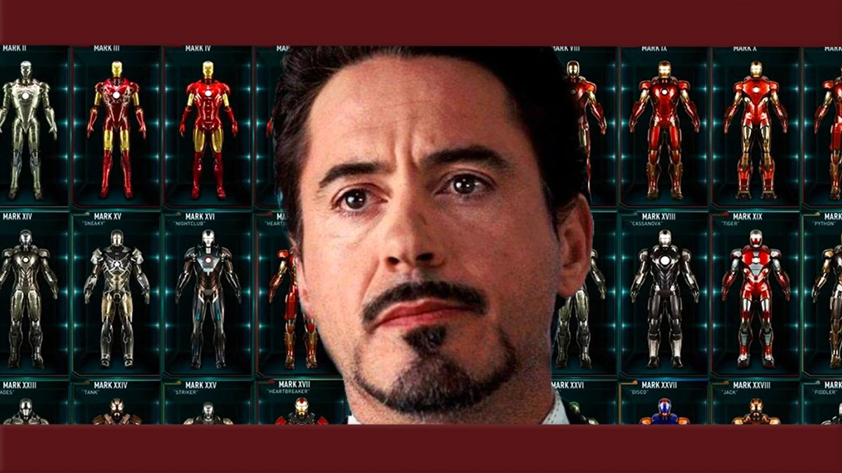 Armaduras do Homem de Ferro - Tony Stark