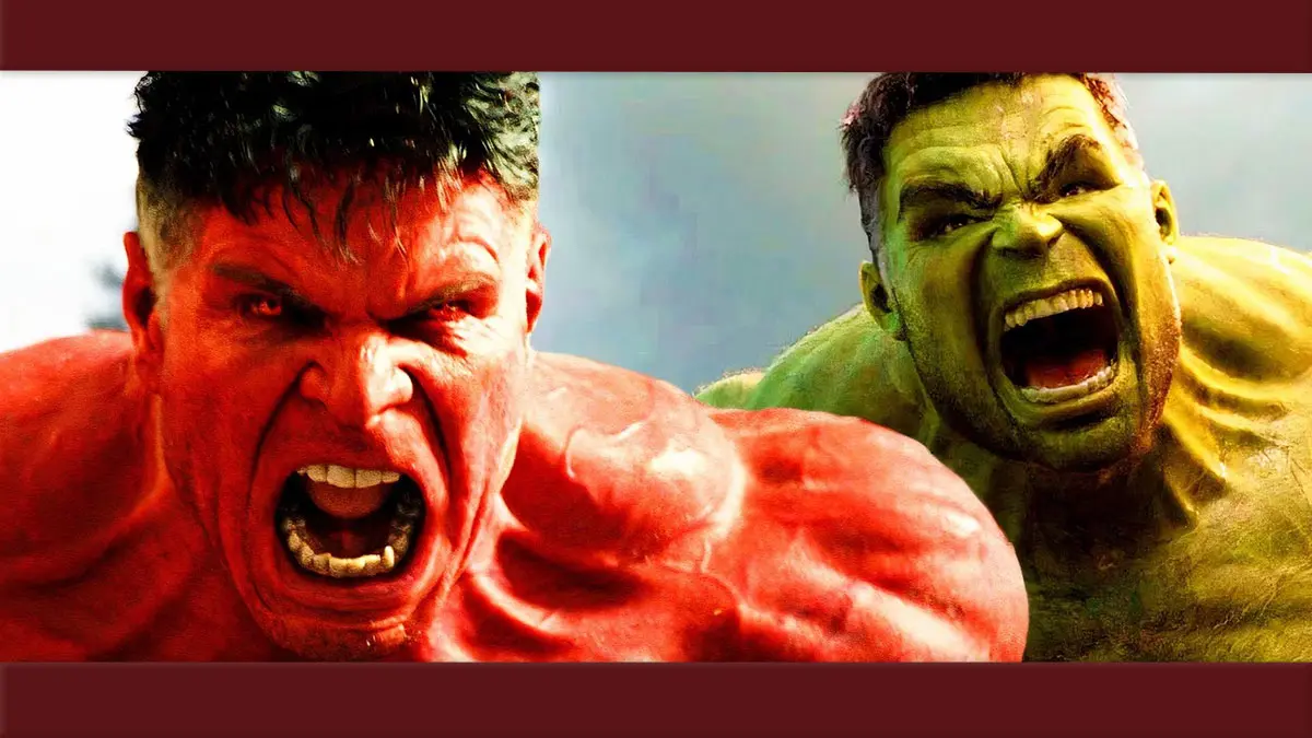 Marvel explica a maior diferença do Hulk para a nova versão, o Hulk Vermelho