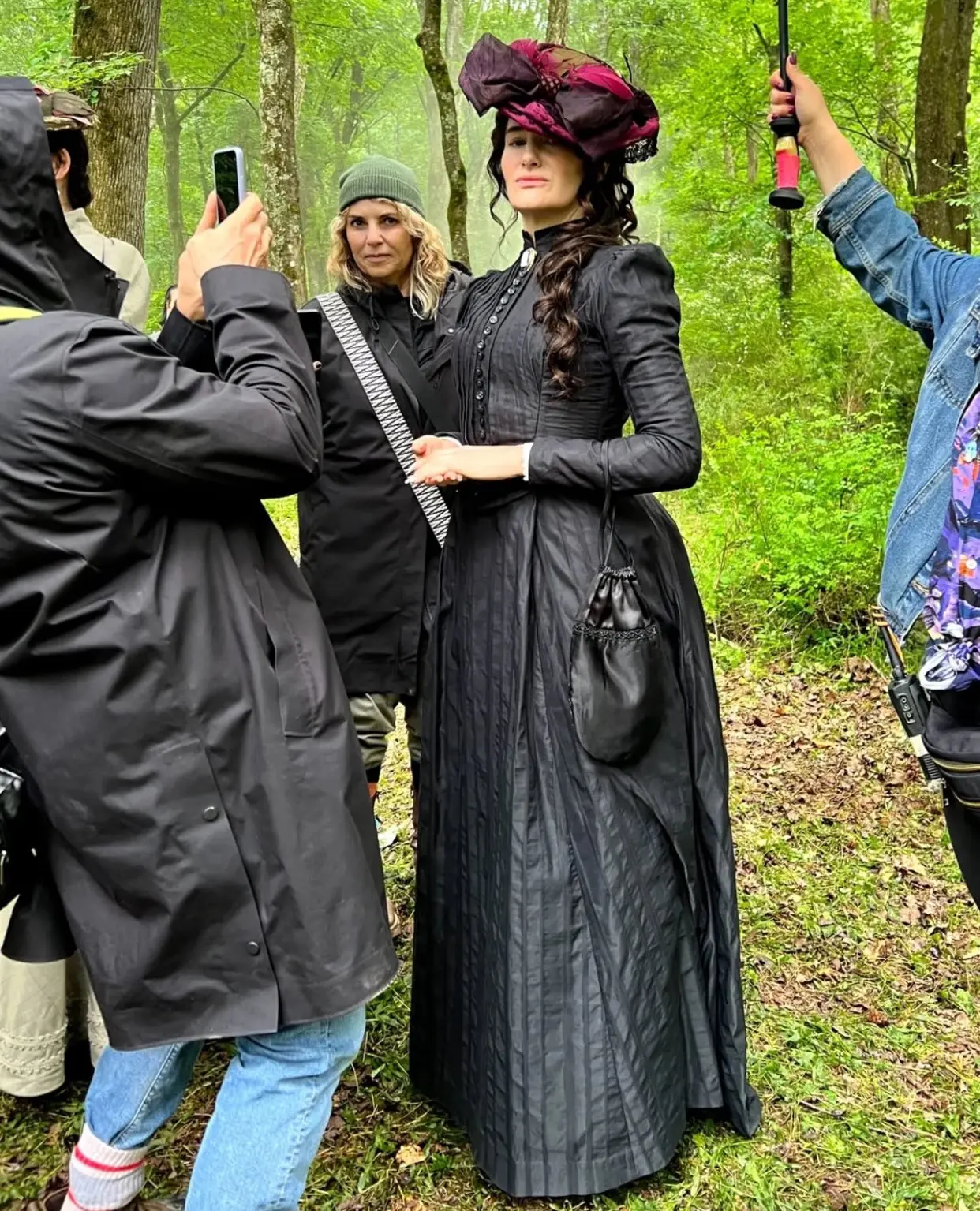 nova foto dos bastidores de agatha