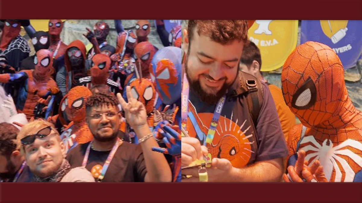 Dubladores do Homem-Aranha na CCXP24