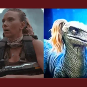 Scarlett Johansson vira dinossauro em trailer falso
