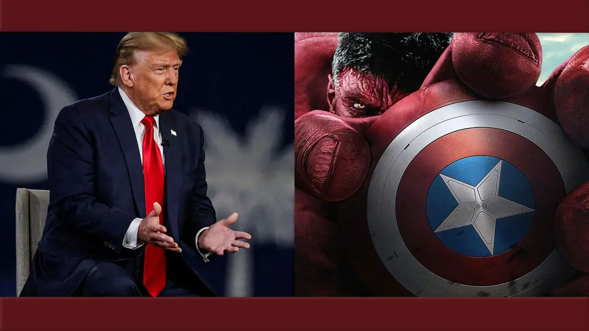 Capitão América 4: Marvel altera história do Hulk Vermelho por causa de Donald Trump