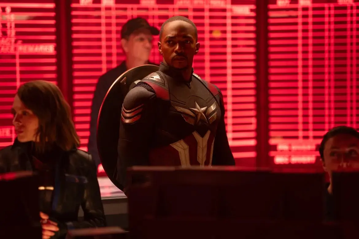 nova imagem do sam wilson em capitão américa 4