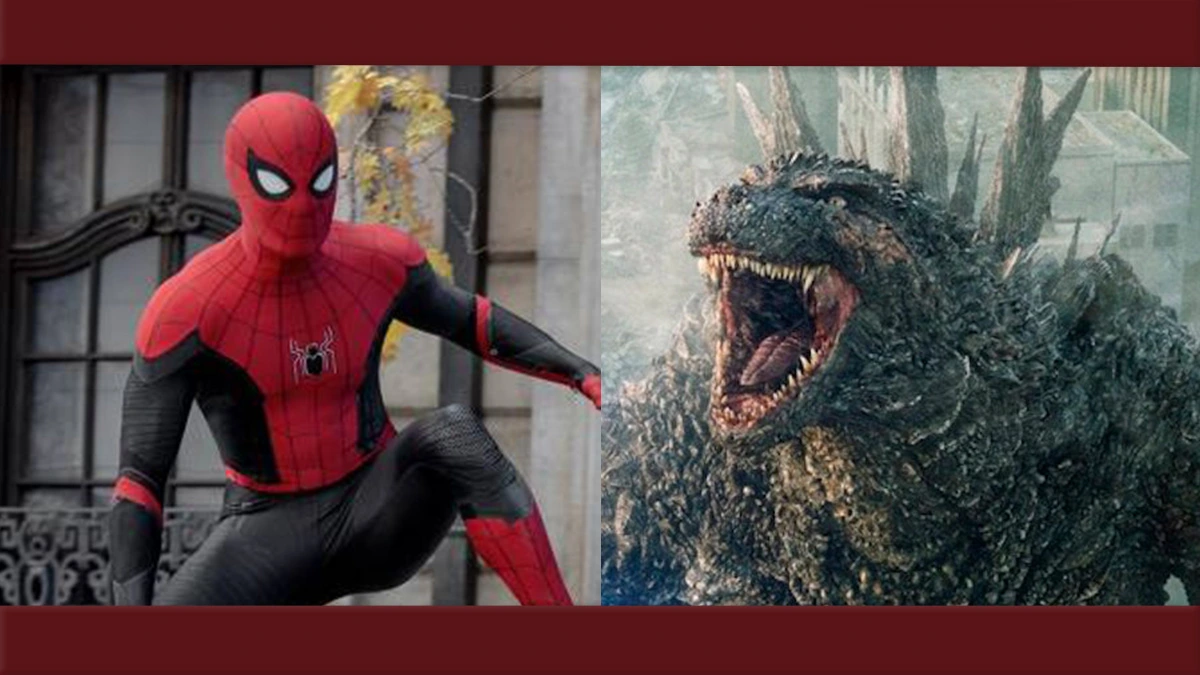 Crossover entre Homem-Aranha e Godzilla