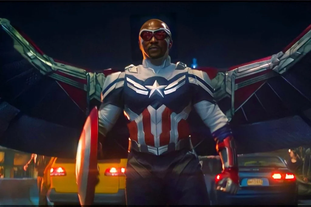 Uniforme de Sam Wilson em Falcão e o Soldado Invernal