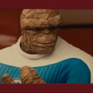 Quarteto Fantástico - Visual do Coisa deu o que falar