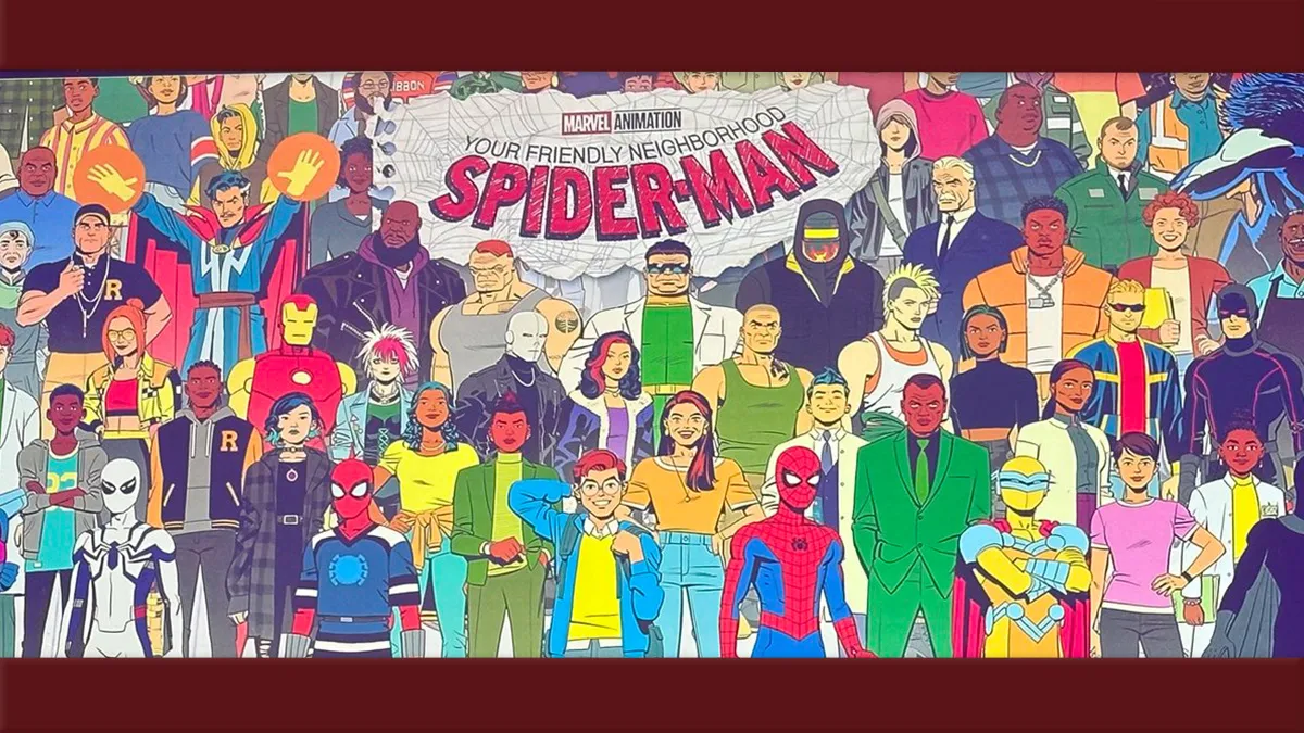 Os personagens de Seu Amigão da Vizinhança Homem-Aranha