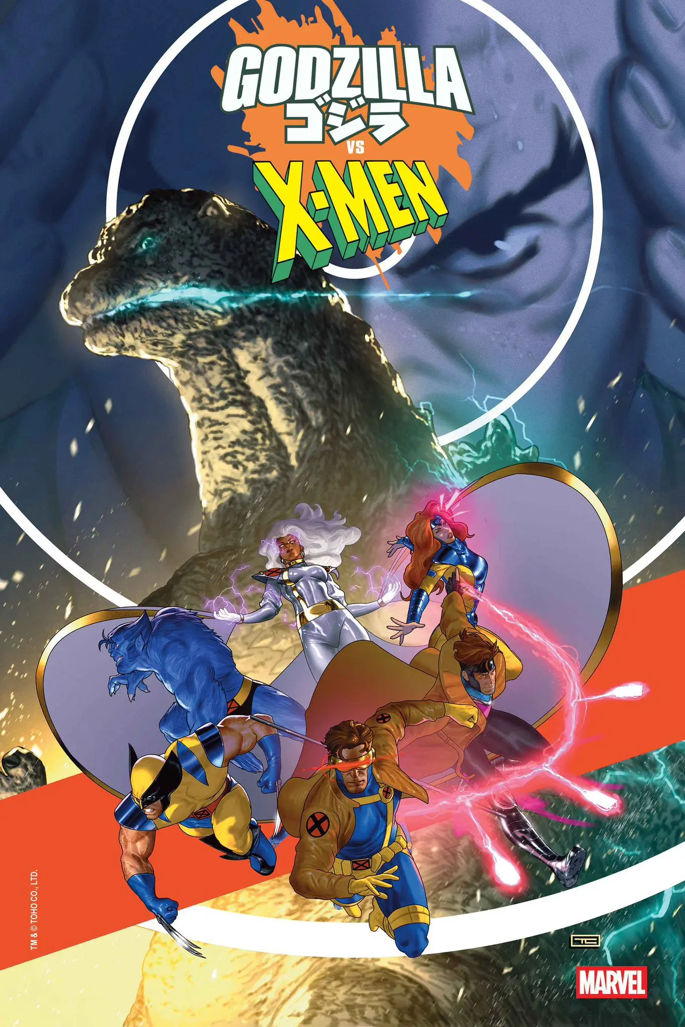 os x-men enfrentam o godzilla